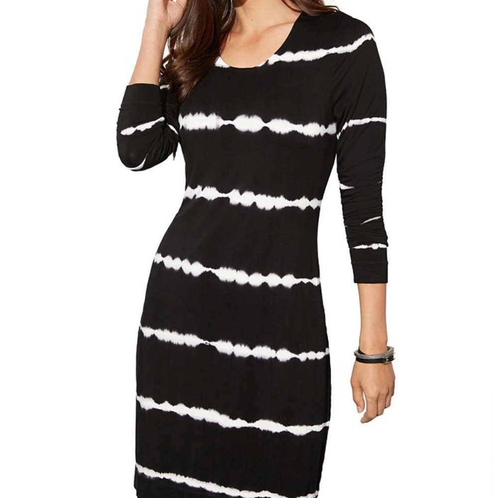 Karen Kane Casual Tie-Dye Sheath Dress
